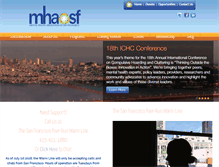 Tablet Screenshot of mentalhealthsf.org